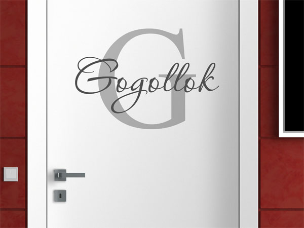 Wandtattoo Gogollok Nachname