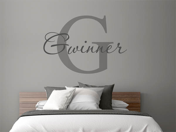 Wandtattoo Gwinner Nachname