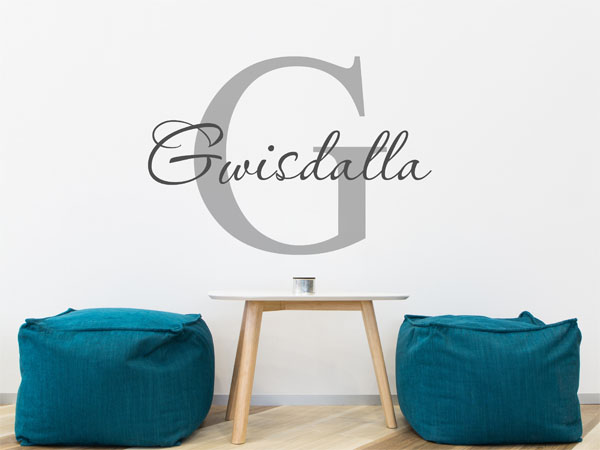 Wandtattoo Gwisdalla Nachname