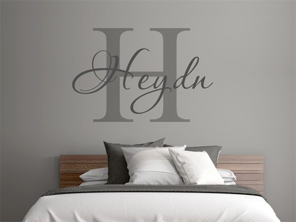 Wandtattoo Heydn Nachname