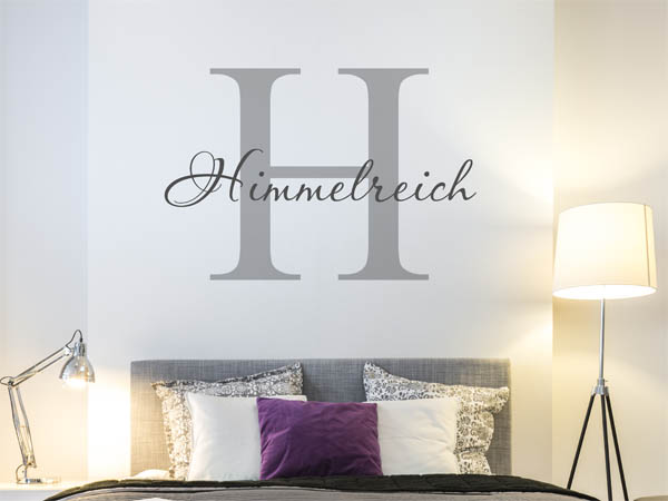 Wandtattoo Himmelreich Nachname