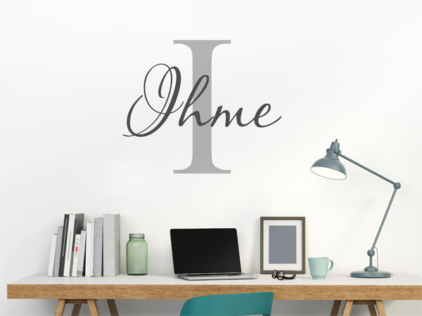 Wandtattoo Ihme Nachname