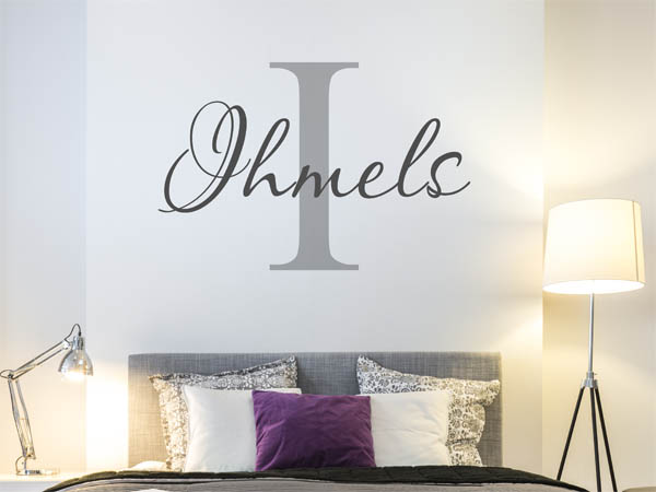 Wandtattoo Ihmels Nachname