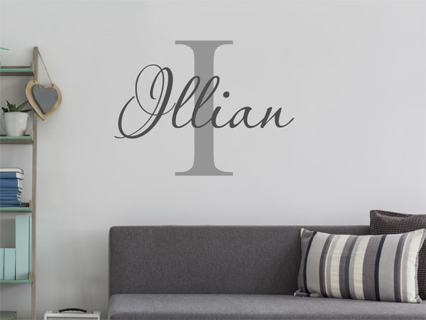 Wandtattoo Illian Nachname