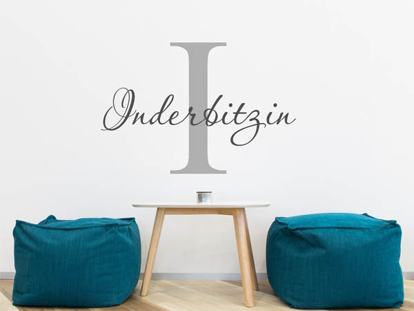 Wandtattoo Inderbitzin Nachname