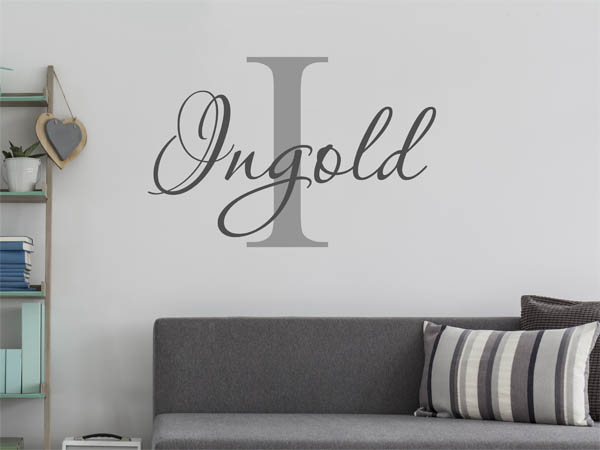 Wandtattoo Ingold Nachname