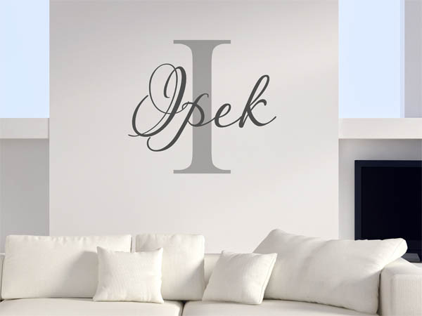 Wandtattoo Ipek Nachname