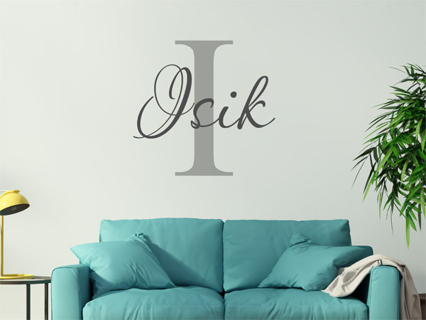 Wandtattoo Isik Nachname