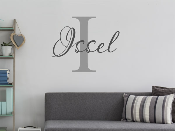 Wandtattoo Issel Nachname