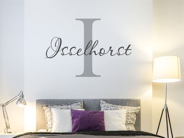 Wandtattoo Isselhorst Nachname
