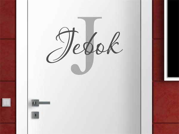 Wandtattoo Jebok Nachname