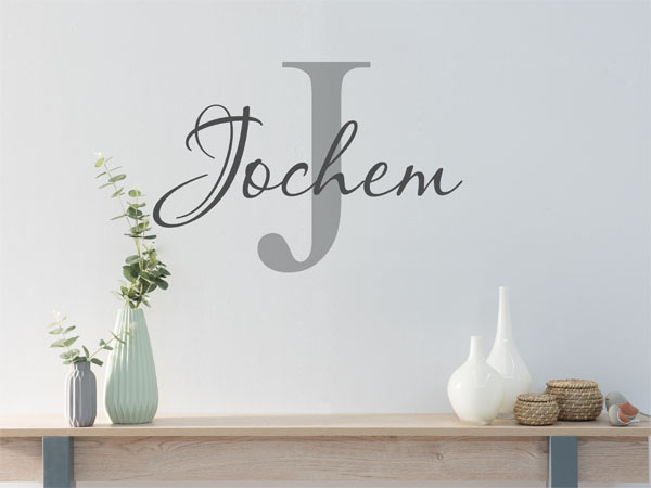 Wandtattoo Jochem Nachname
