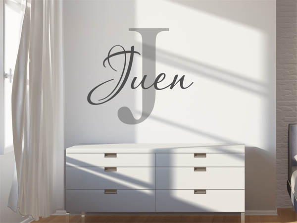 Wandtattoo Juen Nachname
