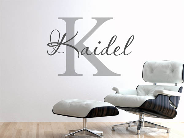 Wandtattoo Kaidel Nachname