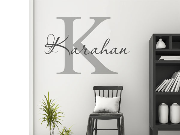 Wandtattoo Karahan Nachname