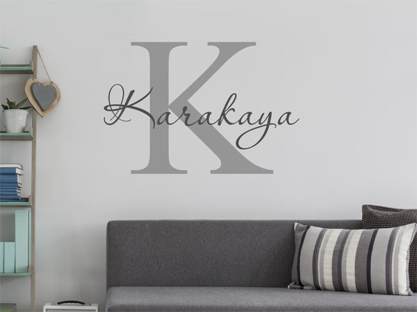 Wandtattoo Karakaya Nachname