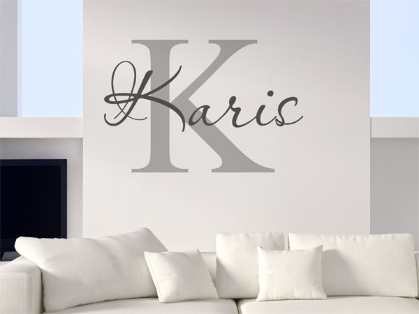 Wandtattoo Karis Nachname