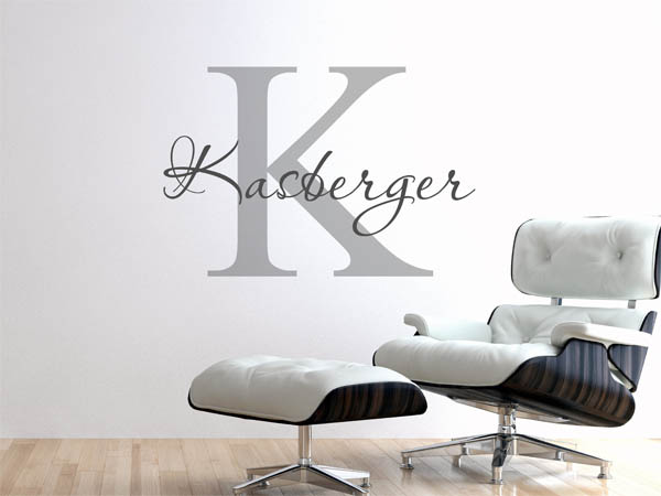 Wandtattoo Kasberger Nachname