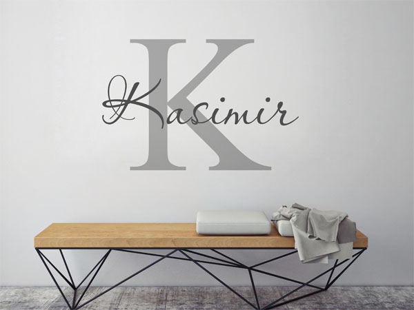 Wandtattoo Kasimir Nachname