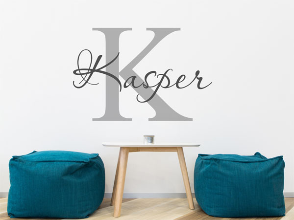 Wandtattoo Kasper Nachname
