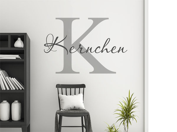 Wandtattoo Kernchen Nachname