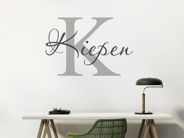 Wandtattoo Kiepen Nachname