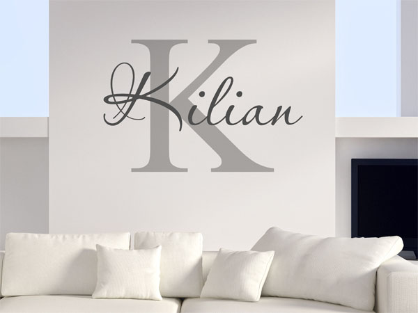Wandtattoo Kilian Nachname
