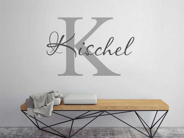 Wandtattoo Kischel Nachname