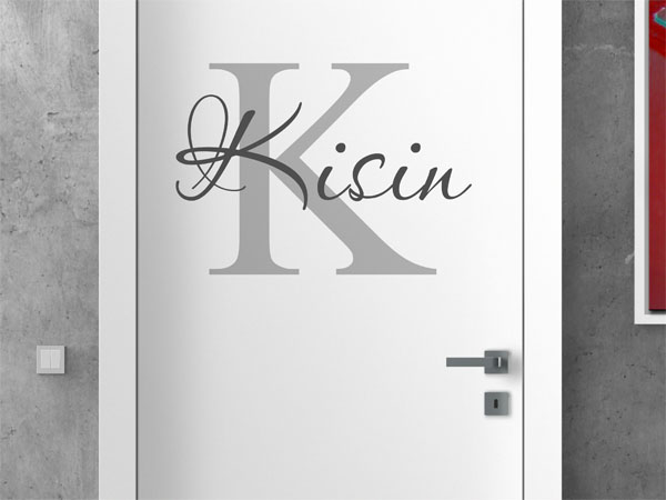 Wandtattoo Kisin Nachname