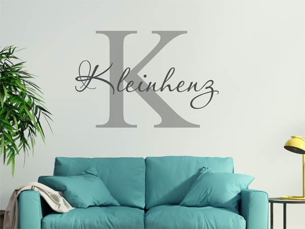 Wandtattoo Kleinhenz Nachname