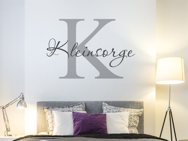 Wandtattoo Kleinsorge Nachname