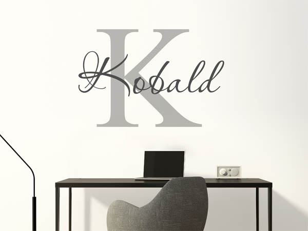 Wandtattoo Kobald Nachname