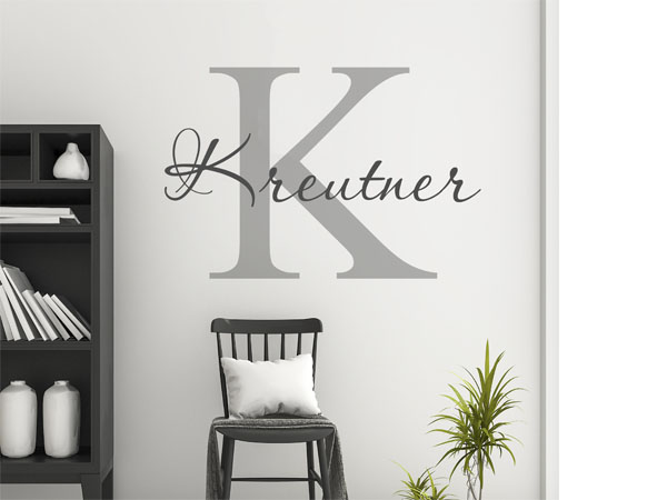 Wandtattoo Kreutner Nachname