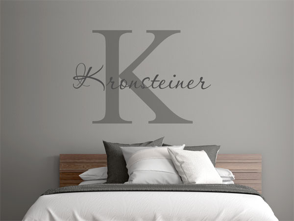 Wandtattoo Kronsteiner Nachname