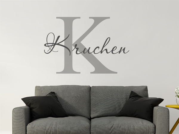 Wandtattoo Kruchen Nachname