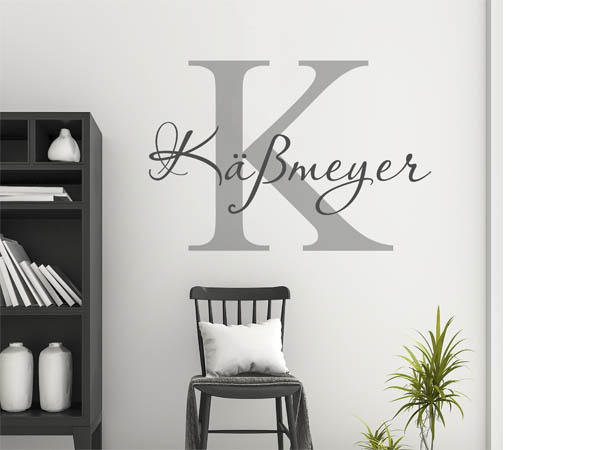 Wandtattoo Käßmeyer Nachname