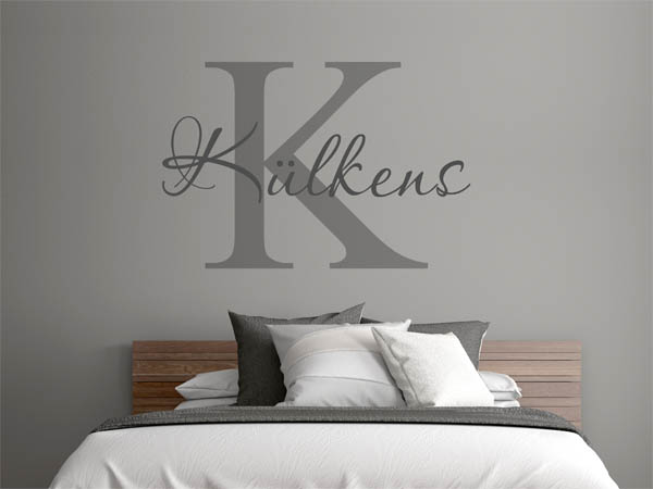 Wandtattoo Külkens Nachname