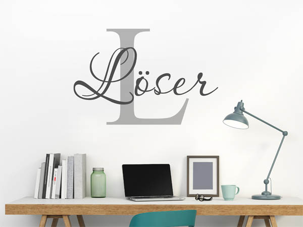 Wandtattoo Löser Nachname