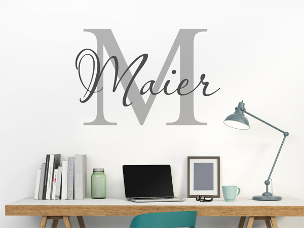 Wandtattoo Maier Nachname