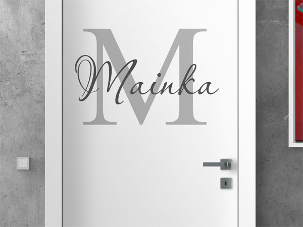 Wandtattoo Mainka Nachname