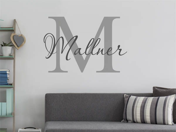 Wandtattoo Mallner Nachname