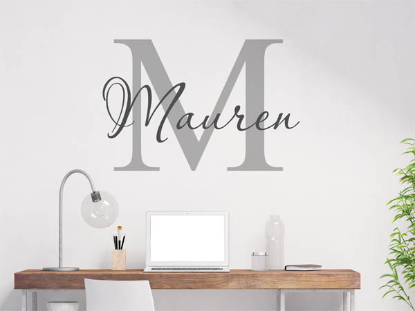 Wandtattoo Mauren Nachname