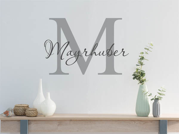 Wandtattoo Mayrhuber Nachname