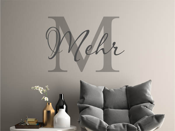 Wandtattoo Mehr Nachname