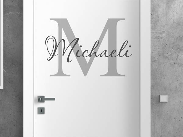 Wandtattoo Michaeli Nachname