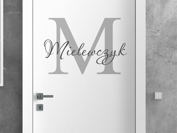 Wandtattoo Mielewczyk Nachname