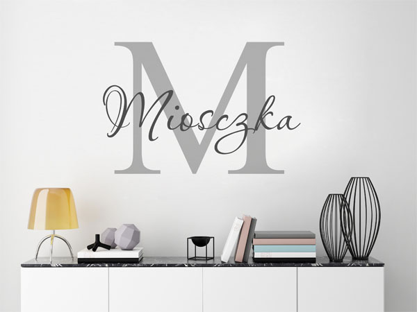 Wandtattoo Miosczka Nachname