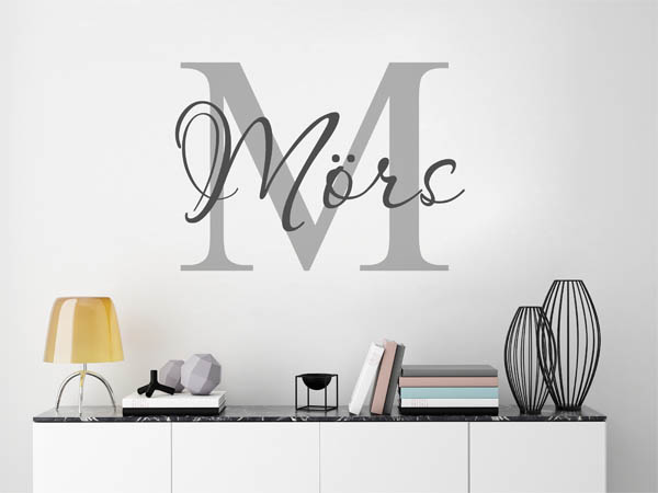 Wandtattoo Mörs Nachname