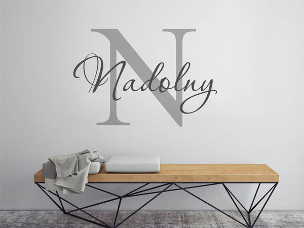 Wandtattoo Nadolny Nachname