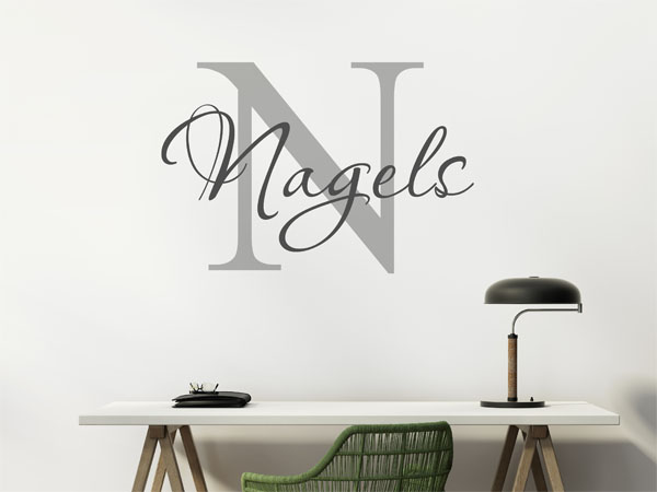 Wandtattoo Nagels Nachname